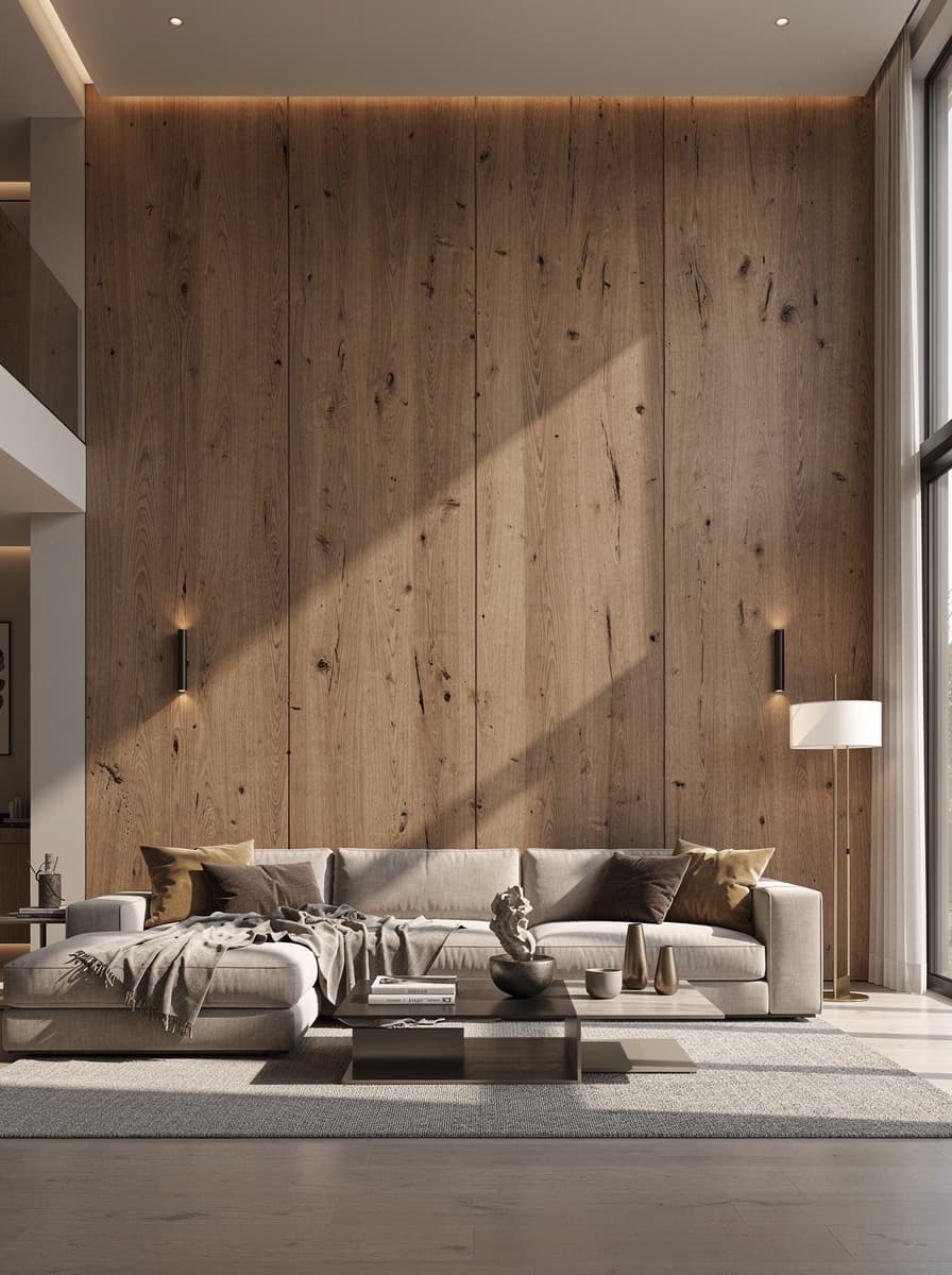 Living Room flooring and surfaces
